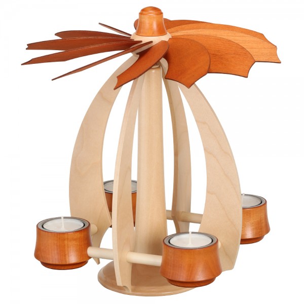 Fluglicht-Schwebepyramide-Nova Ahorn Kirschbaum